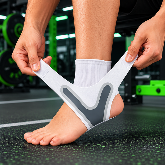 Ankle Brace Support Sleeve — Compression Wrap for Sports & Recovery